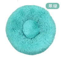 40Cm Dog Cat Plush round Nest Pet Winter Mat Pet Product Accessories Bed Multicolor Multi Size Cat Litter Dog Litter CW2222