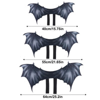 Halloween Pet Cosplay Wings Decor Accessories Halloween Party Masquerade Cat Dog Ghost Festival Dress-Up Plastic Wings Props