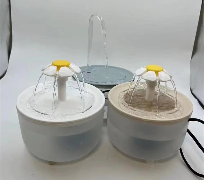 Pets Water Fountain Auto Filter USB Electric Mute Cat Drinker Bowl 1200Ml Recirculate Filtring Drinker for Cats Water Dispenser