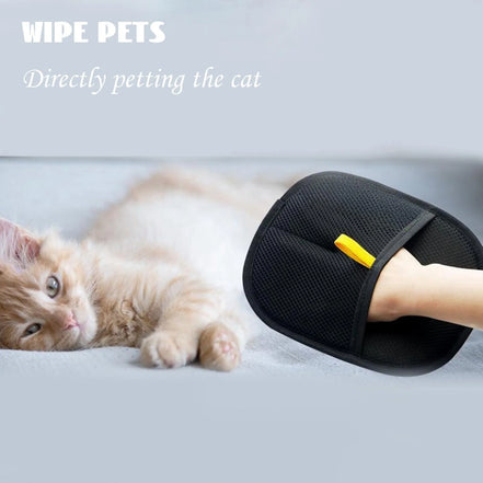 Pet Hair Removal Tool Electrostatic Gloves Pet Hair Brush Cats Combs
