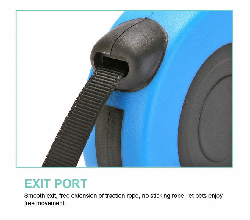 Automatic Retractable Dog Leash - Dual Size Options with Brake & Lock Safety System