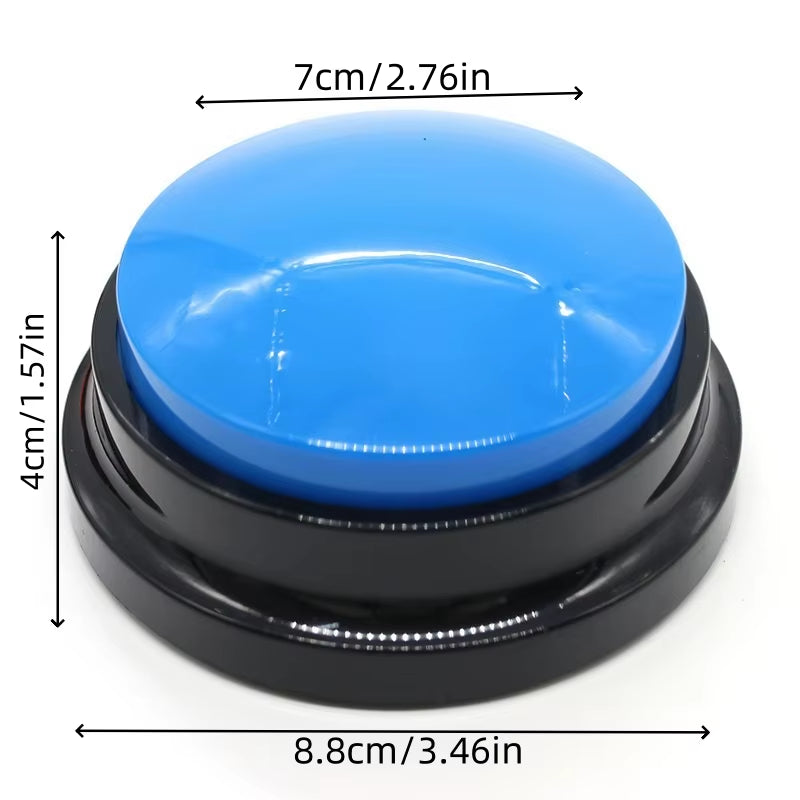 Dog Toys Funny Dog Recordable Pet Toys Travel Talking Pet Starters Pet Speaking Buttons Portable Cute Pet Supplies