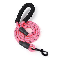 Pet Supplies Pvc Reflective Nylon round Dog Leash for Medium and Large Dogs Pet Traction Rope