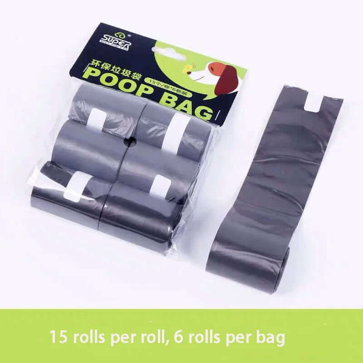 Foldable Pet Shovel with 1 Roll Decomposable Bags for Dog, Pet Collector, Clean Pick Up, Excreta Cleaner, Pet Product