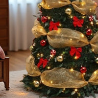 Retractable Christmas Tree Decorative Folding PVC Artificial Christmas Tree for Living Room Shopping Mall Hotel - Christmas Gift