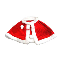 Enchanting Red Velvet Cape Costume for Adults and Kids - Perfect for Christmas and Carnival Celebrations