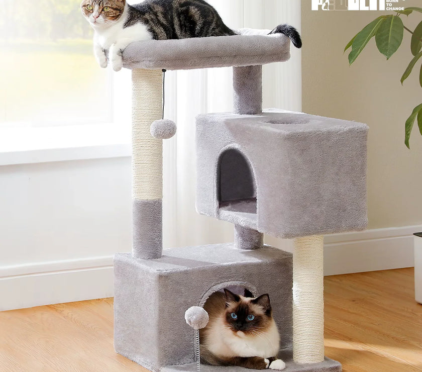 Cat Tree for Large Cats Cat Tower for Indoor 