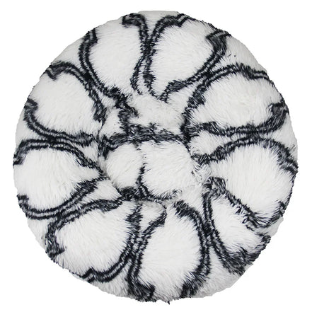 40Cm Dog Cat Plush round Nest Pet Winter Mat Pet Product Accessories Bed Multicolor Multi Size Cat Litter Dog Litter CW2222
