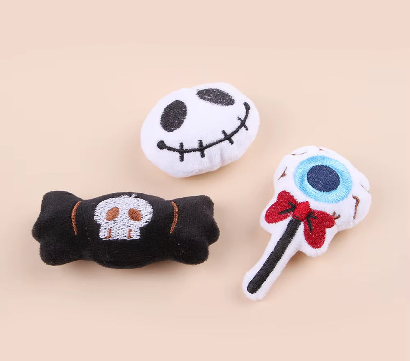 Halloween Cat Fun Pet Toys Small Accessories Halloween Plush Candy Small Pet Supplies