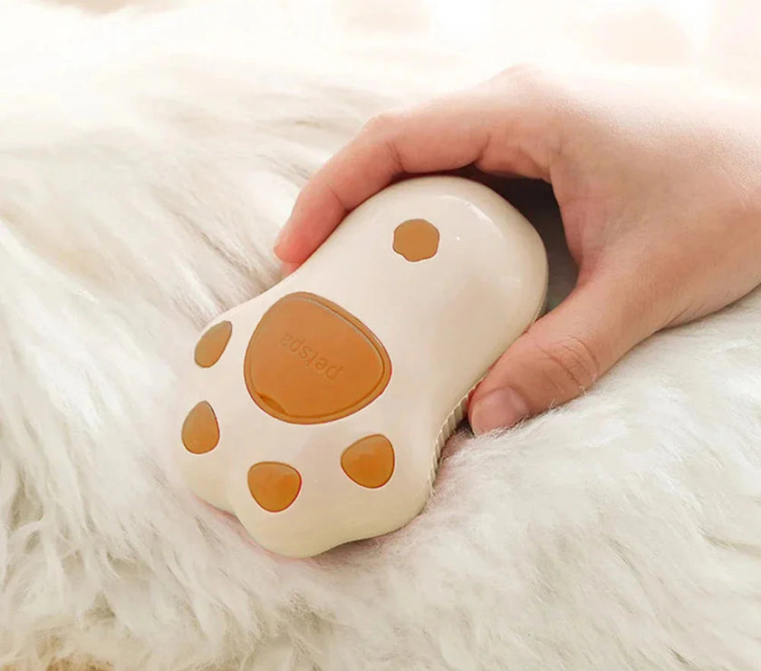 Electric Cat Steam Brush – 3-In-1 Pet Grooming Comb with Water Spray for Cats and Dogs, USB Rechargeable