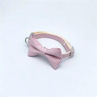Pet Collar Adjustable Durable Cat Collars Cute Bow Kitten Necklace Soft Bell Puppy Lead Pet Product Cat Dog Accessories