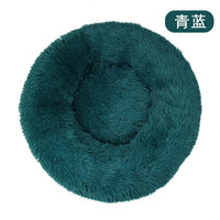 40Cm Dog Cat Plush round Nest Pet Winter Mat Pet Product Accessories Bed Multicolor Multi Size Cat Litter Dog Litter CW2222