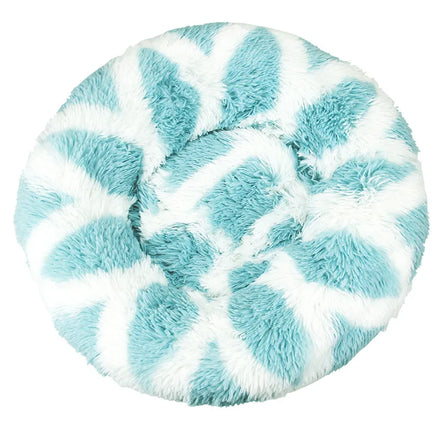 40Cm Dog Cat Plush round Nest Pet Winter Mat Pet Product Accessories Bed Multicolor Multi Size Cat Litter Dog Litter CW2222