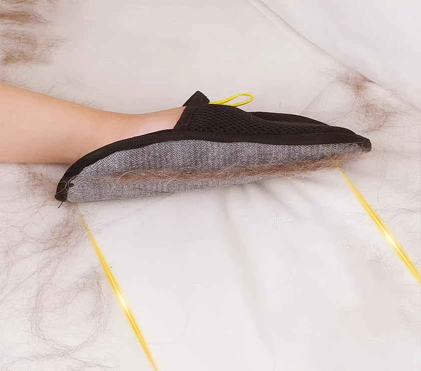 Pet Hair Remover Mitt Hair Remover Brush Pet Hair Remover Gloves for Dog Cat Rabbit with Long/Short/Curly Hair